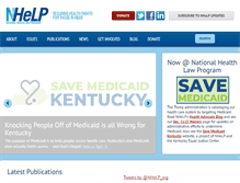 Tablet Screenshot of healthlaw.org